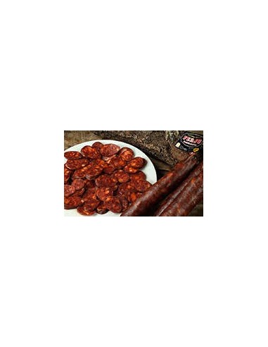EMBUTIDOS FERJU - CHORIZO DE PORCO EXTRA HOMEMADE SPICY - Peça 470g. aprox.