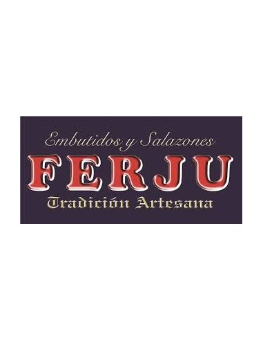 FERJU - EXTRA QUALITY PORK PORK SAUSAGE - Piece 1,2Kg approx.