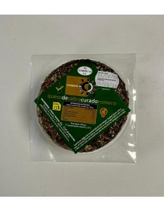 QUESOS FACENDERA - QUESO DE CABRA CURADO AL ROMERO - Pieza 450g. aprox.