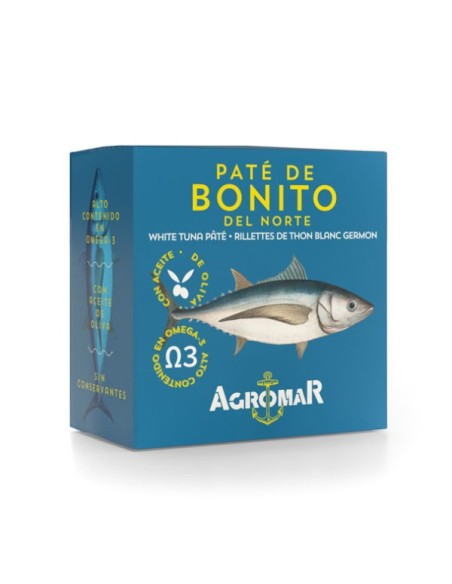 AGROMAR - PATE DE BONITO - lata 100g.