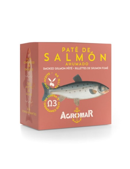 AGROMAR - PATE DE SALMON - lata 100g.