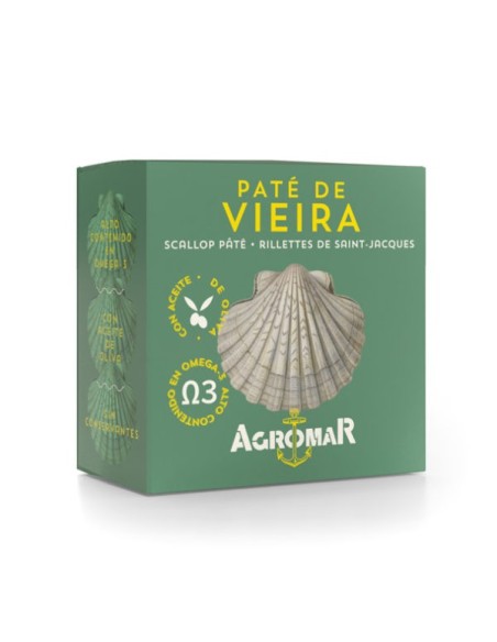 AGROMAR - PATE DE VIEIRA - can 100g.