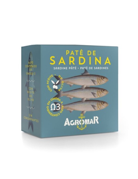 AGROMAR - SARDINE PATE - can 100g.