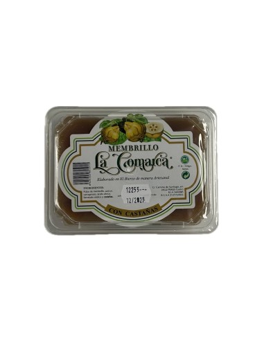MEMBRILLO LA COMARCA - CON CASTAÑAS 530gr. aprox.