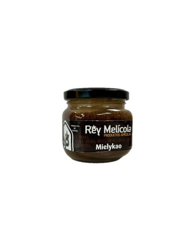 REY MELICOLA - MIELYKAO - HONEY WITH COCOA POWDER, ROYAL JELLY AND POLLEN 250g.