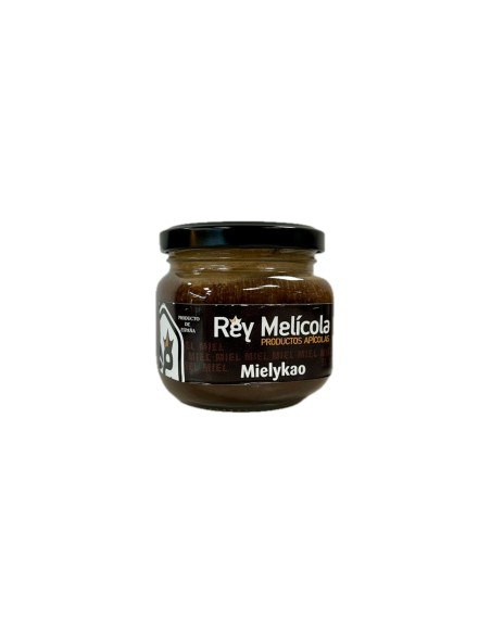 REY MELICOLA - MIELYKAO - MIEL CON CACAO EN POLVO, JALEA REAL Y POLEN 250g.