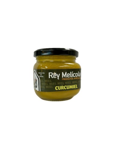 REY MELICOLA - CURCUMIEL - MIEL CON CURCUMA, JALEA REAL Y GINSENG 250g.
