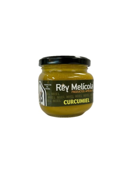 REY MELICOLA - CURCUMIEL - MIEL CON CURCUMA, JALEA REAL Y GINSENG 250g.