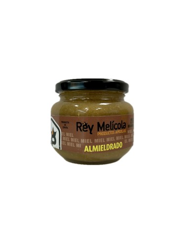 REY MELICOLA - ALMIELDRADO - MIEL CON ALMENDRAS 250g.