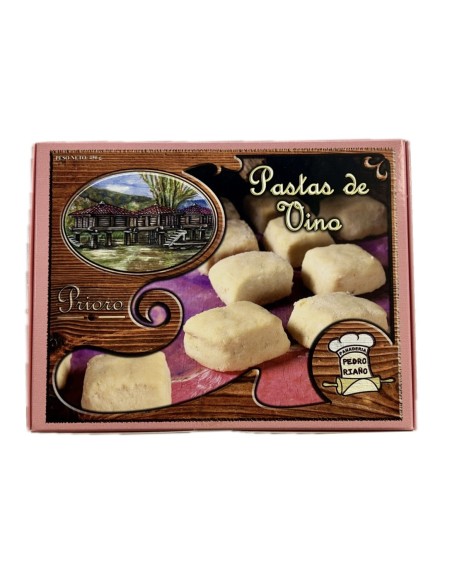 PEDRO RIAÑO PRIORO BAKERY - WINE PASTAS - 450g.
