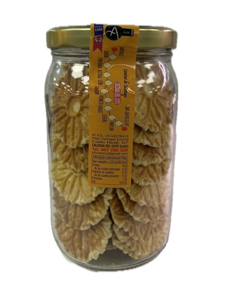 GALLETAS DE FERRO LA PEREGRINA - GALLETAS DE HIERRO DE SAHAGÚN - 40 unid. 900g. aprox.