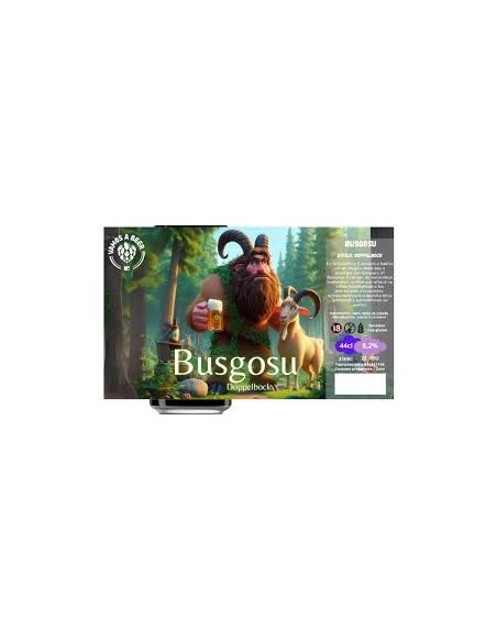 VAMOS A BEER - BUSGOSU - Doppelbock - Lata 44cl
