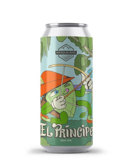 BASQUELAND -  EL PRINCIPE - DDH IPA Lata 44cl