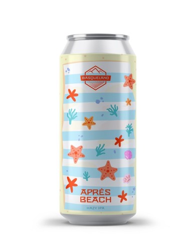 BASQUELAND -  APRES BEACH 5´8º - Hazy IPA Lata 44cl