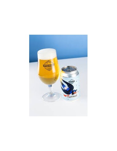 BASQUELAND - FREEBIRD 6´0º - West Coast IPA Sin gluten Lata 33cl