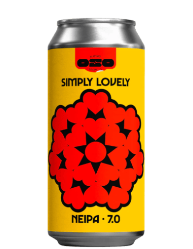 OSO BREW CO - SIMPLY LOVELY NEIPA 7´0º - New England IPA Lata 44cl