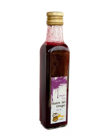 BUBO BABIA - VINAGRE DE VINO BLANCO CON FRUTOS DEL BOSQUE 250ml