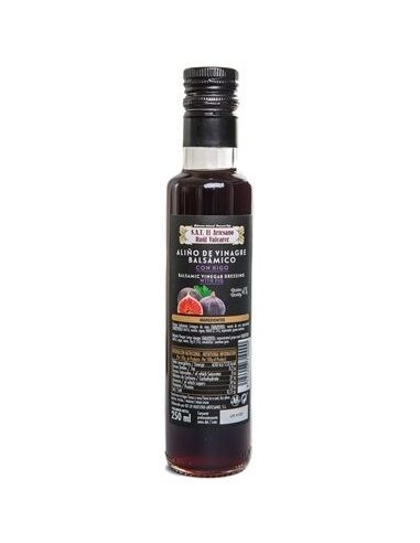 EL ARTESANO RAUL VALCARCE - VINAGRE BALSAMICO DE VINO CON HIGO - 250g