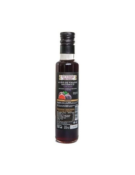 EL ARTESANO RAUL VALCARCE - VINAGRE BALSAMICO DE VINO CON HIGO - 250g