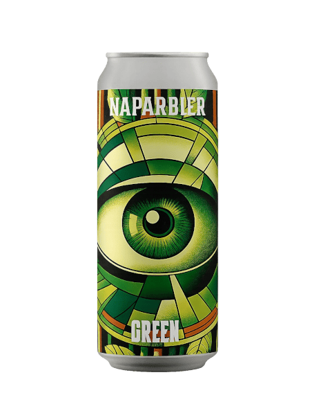 NAPARBIER - GREEN - HAZY IPA 6´2º - Lata 44cl