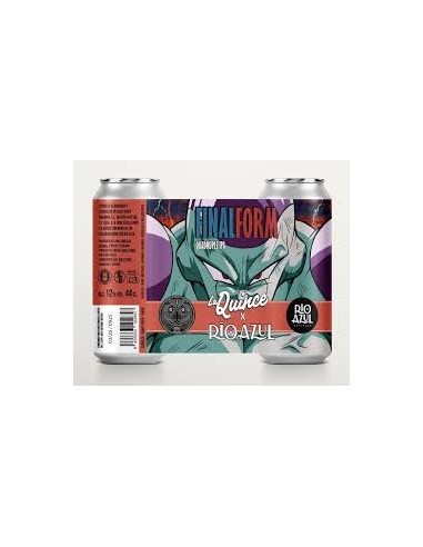 LA QUINCE & RIO AZUL - FINAL FORM - Quadruple IPA Lata 44cl