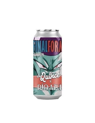 LA QUINCE & RIO AZUL - FINAL FORM - Quadruple IPA Lata 44cl