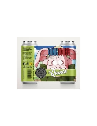 LA QUINCE & GARDEN - MUTANT NINJA BEAST - West Coast IPA Can 44cl Cons.pref 30/12/24
