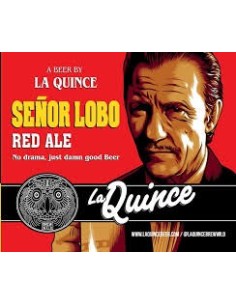 LA QUINCE - SEÑOR LOBO - Red Ale (Sin Gluten) 33cl 2
