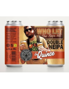 LA QUINCE - WHO LET THE HOPS OUT - Doble NEIPA Lata 44cl 2