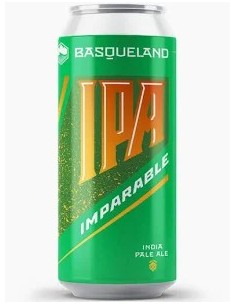BASQUELAND - IPA IMPARABLE 6´8º - IPA - lata 44cl