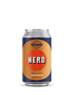 BASQUELAND - HERO TOSTADA 0,5º - Sin Alcohol Lata 33cl