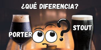 ¿Quieres saber la diferencia entre una porter y una stout?